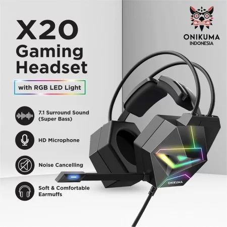 هدست گیمینگ اونیکوما مدل X20