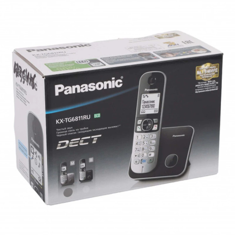تلفن بی سیم پاناسونیک مدل KX-TG6811 BX