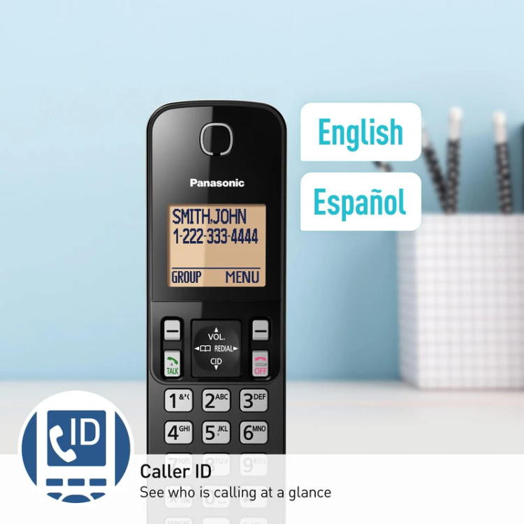 تلفن دو گوشی بی سیم پاناسونیک مدل KX-TGC352
