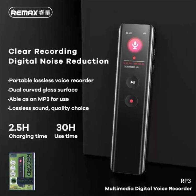 ضبط کننده صدا ریمکس مدل RP3 ظرفیت ۶۴ گیگابایت