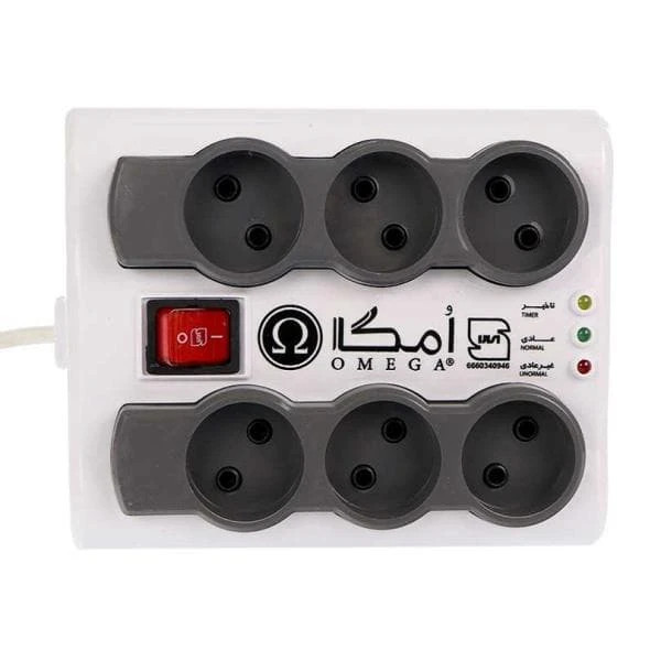 محافظ برق امگا 3متری مدل P6000