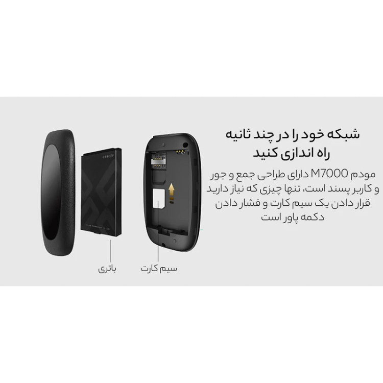 مودم همراه سیمکارت خور تی پی-لینک مدل M7000