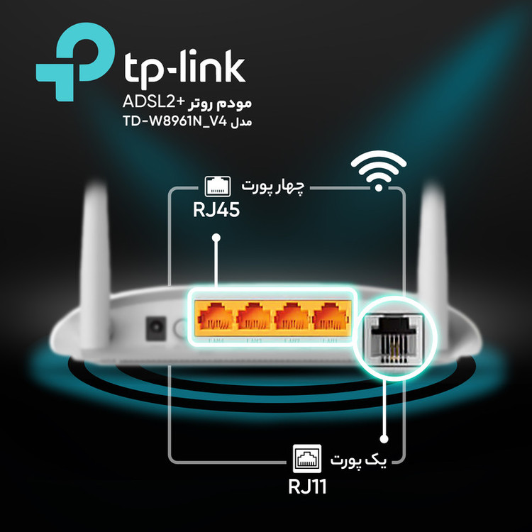 مودم ADSL تی پی-لینک مدل 8961