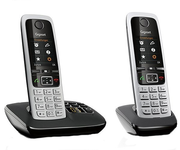 تلفن دو گوشی بی سیم گیگاست مدل C430A Duo