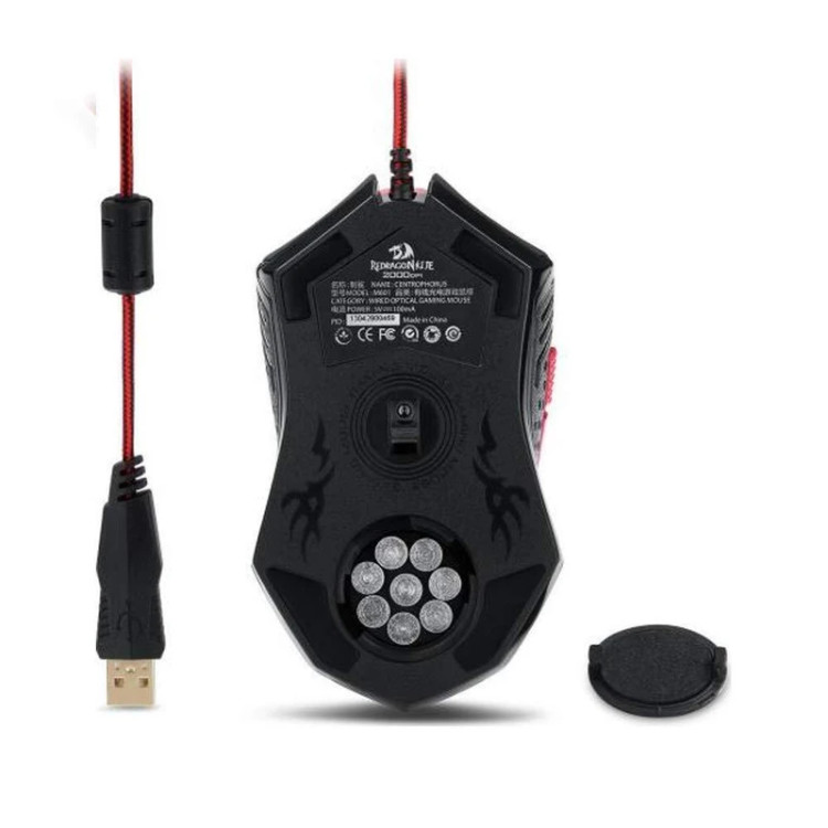 موس گيمينگ سيم دار REDRAGON مدل Centrophorus2 M601