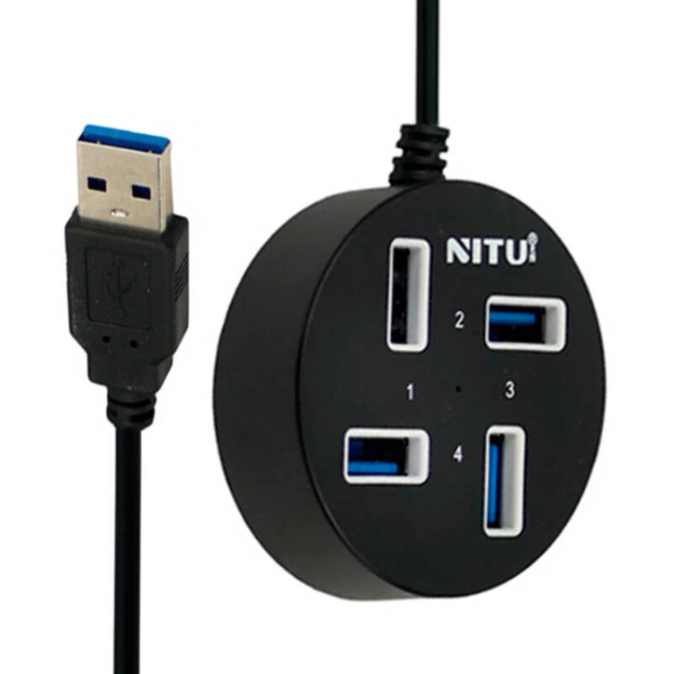 هاب 4 پورت NITU مدل NT-HUB01