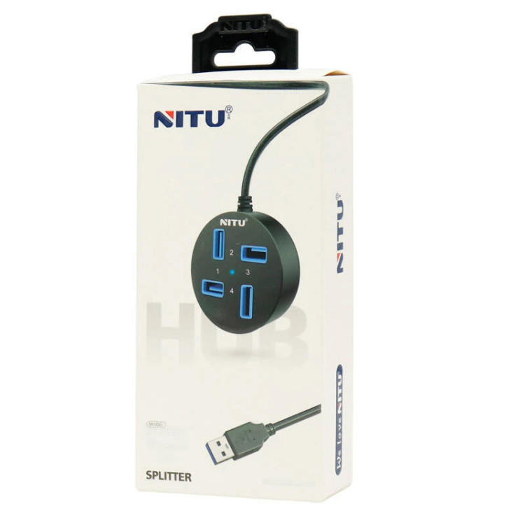 هاب 4 پورت NITU مدل NT-HUB01