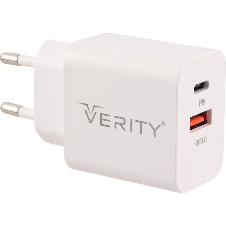 كلگی شارژ 20W همراه با سيم VERITY مدل V-AP2129