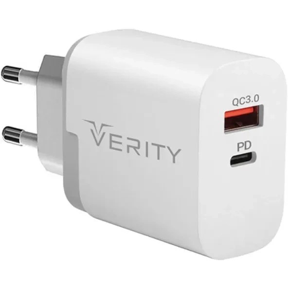كلگی شارژ 45W همراه با سيم VERITY مدل V-AP2130
