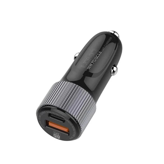 شارژر فندكی 38 واتی LDNIO مدل C510Q